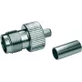 Telegärtner conector hembra TNC de crimpado para cable G05, 50 Ohm, RG-223/U, 5 piezas (J01011A2287)