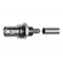 Telegärtner J01001A0083 conector hembra BNC de panel para cable, de crimpado, G05, 50 ohmios, para RG-223/U