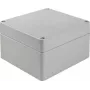 Bopla A 127 caja universal, 180 x 180 x 101 mm, aluminio, gris plata (RAL 7001) (01127000.H)