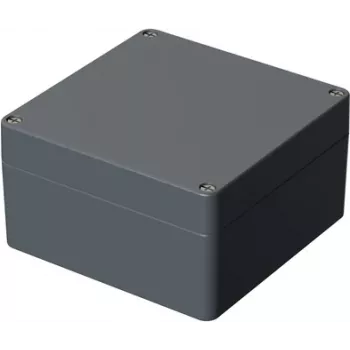 Bopla carcasa universal 180 x 180 x 101 mm aluminio fundido a presión gris plata RAL 7001 IP66 A 127 01127000.H