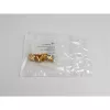 Telegärtner SMA conector hembra embutido, brida, oro, 50 ohmios, pack de 5 J01151A0621
