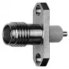 Telegärtner SMA conector hembra embutido con brida Z28, oro (estándar) - 5 uds. (J01151A0631)