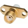 Telegärtner SMA conector hembra embutido con brida Z28, oro (estándar) - 5 uds. (J01151A0631)