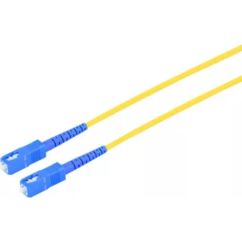 S CONN MAXIMUM CONNECTIVITY SC/SC UPC OS2 cable de parcheo de fibra óptica monomodo, 9/125µm, 2m, amarillo 07-106032