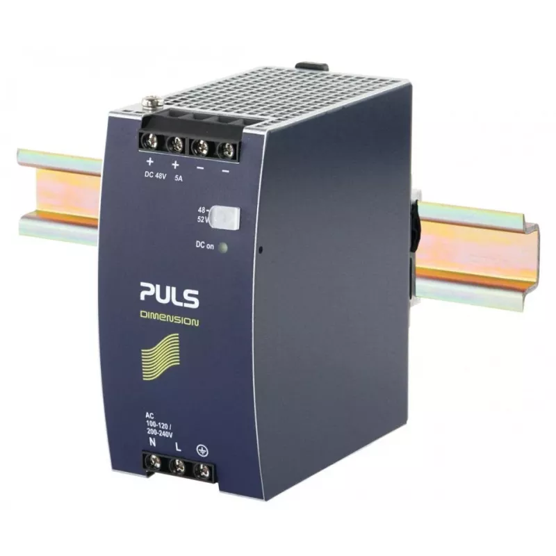 PULS CS10.481 fuente de alimentación para carril DIN 48V 5A 240W entrada monofásica