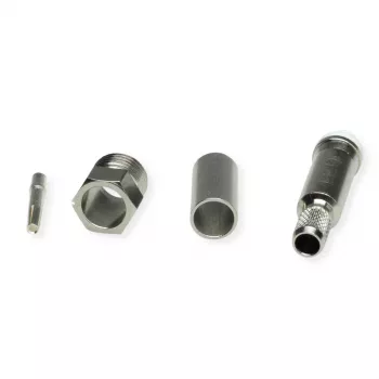 TELEGÄRTNER TEGA J01701A0007Z FME conector hembra de cable crimp RG58C/U 50 ohmios níquel/oro
