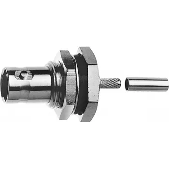 Telegärtner Conector hembra BNC de montaje crimp 75 ohmios para RG-179 B/U, G04