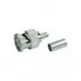 Telegärtner Conector macho BNC crimp Professional, 50 ohmios, para LMR-240, pack de 5