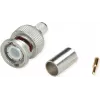 Telegärtner Conector macho BNC crimp Professional, 50 ohmios, para LMR-240, pack de 5