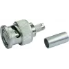 Telegärtner Conector macho BNC crimp Professional, 50 ohmios, para LMR-240, pack de 5
