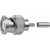 Telegärtner Conector macho BNC crimp Professional, 50 ohmios, para LMR-240, pack de 5