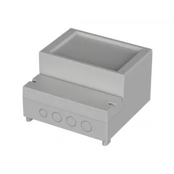 Bopla RCP 170 F Carcasa de control 166 x 161 x 109,5 mm ABS gris claro 41170609