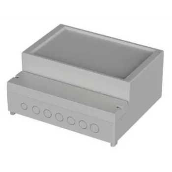 Bopla RCP 250 F Carcasa de control 257 x 217 x 112 mm ABS gris claro 41250609