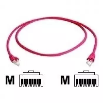 Telegärtner Cable de parcheo cruzado CAT 6A S/FTP RJ45 5 m rojo LSZH L00003A0078