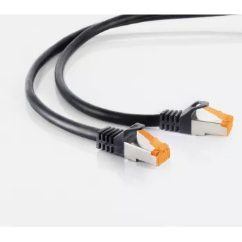 S CONN MAXIMUM CONNECTIVITY Cable de parcheo exterior Cat.6A S/FTP, 3 m, negro 08-26045