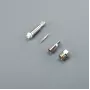Telegärtner Conector hembra FME crimp para RG-316/U, 50 ohmios, níquel/oro, 1 ud. J01701A0008Z