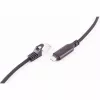 SHIVERPEAKS Cable adaptador USB-C a RJ45 Gigabit Ethernet, aluminio, negro, 1m (BS14-51025)