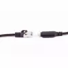 SHIVERPEAKS Cable adaptador USB-C a RJ45 Gigabit Ethernet, aluminio, negro, 1m (BS14-51025)