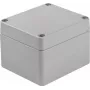 BOPLA Carcasa universal de aluminio gris plata (RAL 7001) 75 x 80 x 57 A 105 01105000.MT1