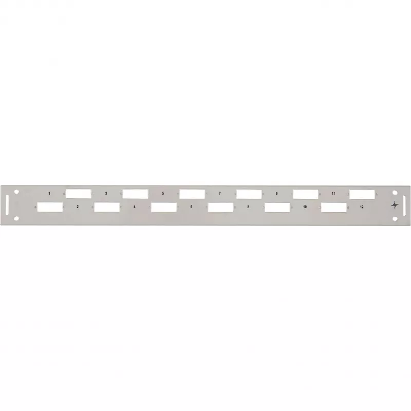TELEGÄRTNER H02025A0356 Tapa frontal para rack 19