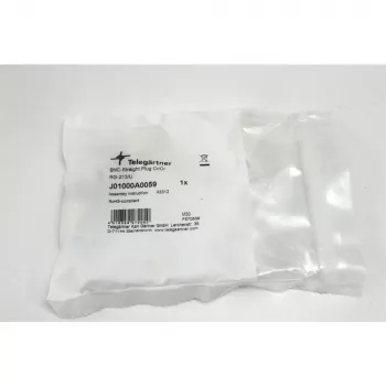Telegärtner Conector macho BNC crimp para cable, 50 ohmios, RG-213/U, 1 unidad (J01000A0059)