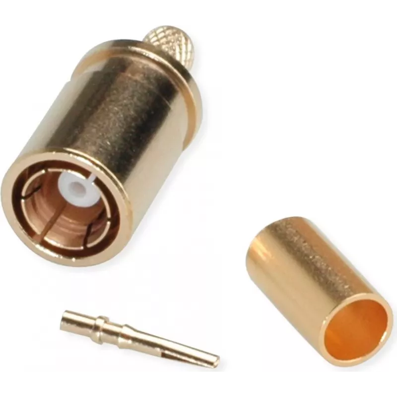 Telegärtner Conector hembra SMB recto para montaje en PCB y panel 50 ohmios J01161A0691
