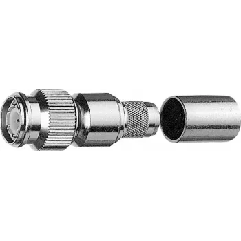 Telegärtner conector TNC de crimpado para cable G42, 50 Ohm, Telealloy, 2,7/7,1, 5 piezas (J01010A0053)