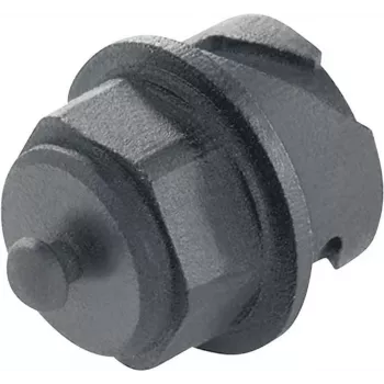 TELEGÄRTNER H80030A0000 tapa protectora RJ45, plástico negro, protección antipolvo para tomas de red sin usar