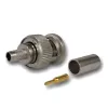 Telegärtner conector macho BNC de cable crimp G01 50 ohmios, crimp/crimp, estándar, A0205, G01 (RG-58 C/U), YR23092 Belden - 1 unidad (J01000F1255Z)