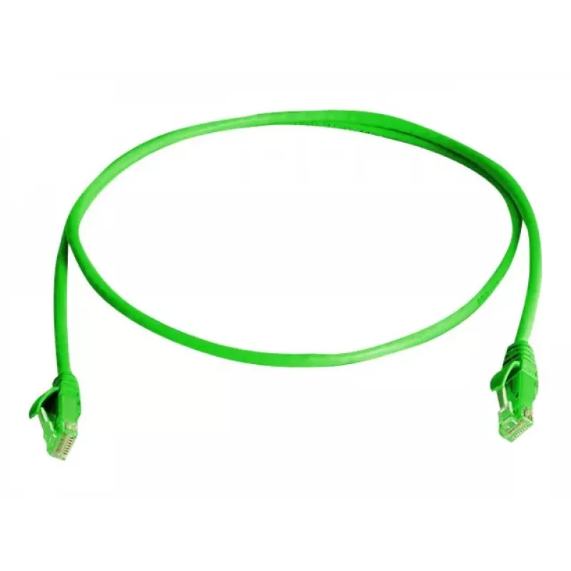 Telegärtner 100008515 cable de parcheo Cat6 U/UTP LSZH, RJ45, 3 m, verde