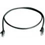TELEGÄRTNER cable de parcheo Cat6 U/UTP, 3 m, negro L00002A0239