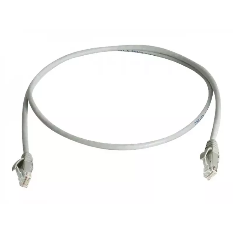 Telegärtner L00003A0204 cable de parcheo Cat6 U/UTP RJ45, 2 m, gris