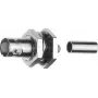 TELEGÄRTNER conector hembra BNC de montaje, crimp, 75 ohmios, RG-62 A/U, pack de 5 (J01003A1260)