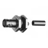 TELEGÄRTNER conector hembra BNC de montaje, crimp, 75 ohmios, RG-62 A/U, pack de 5 (J01003A1260)