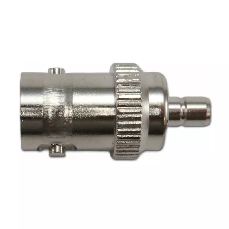 Telegärtner adaptador coaxial conector hembra BNC a conector macho SMB, 50 ohmios, recto J01008F0033