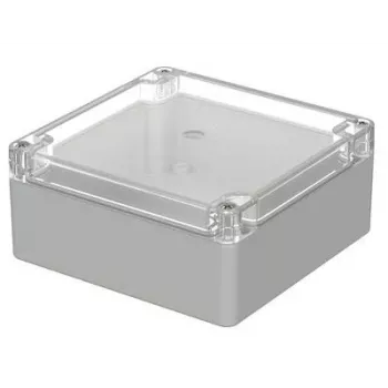 Bopla EUROMAS M 217 G carcasa universal 122 x 120 x 55 mm policarbonato gris claro IP65 02217200