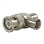 Telegärtner J01004A0616 adaptador BNC, BNC macho a 2x BNC hembra