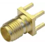 Telegärtner conector hembra SMA para placa de circuito impreso, 50 ohmios, dorado, serie Z79 J01151A0931