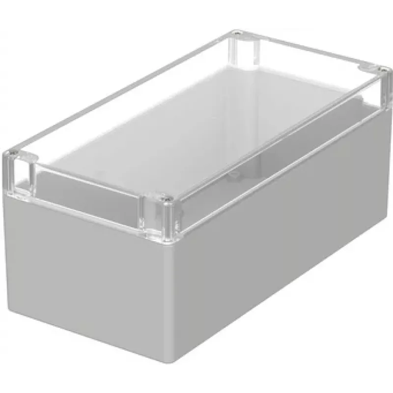 Bopla EUROMAS M 242 G 02242100 caja universal, 240 x 120 x 100 mm, policarbonato, gris claro