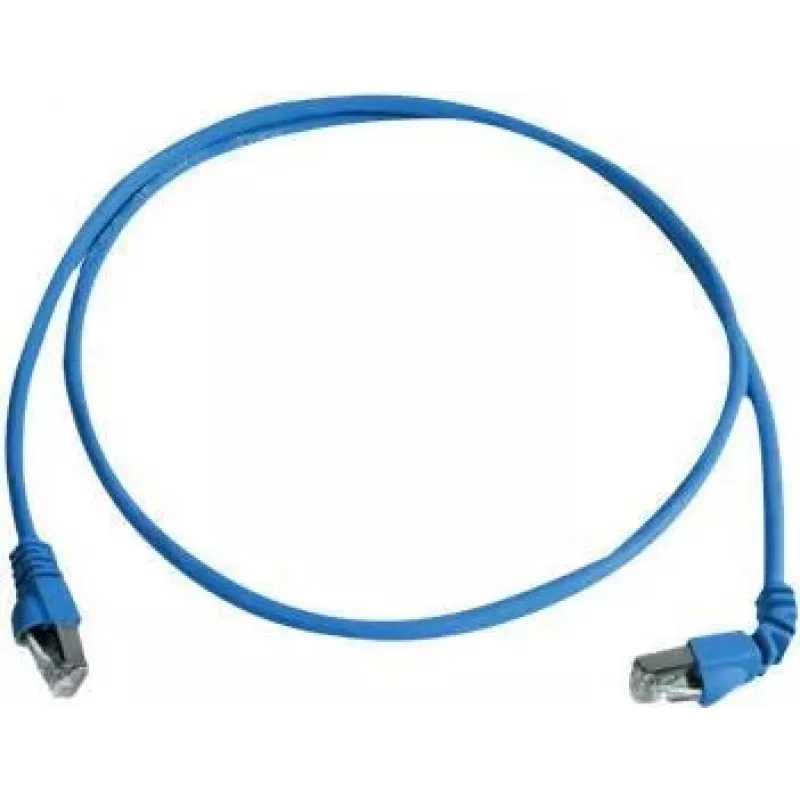 Telegärtner 100008016 cable de red CAT 6a S/FTP, RJ45, 0,5 m, azul, LSZH, 10 Gbps