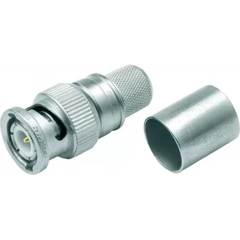 Telegärtner conector macho de cable BNC crimp G37 50 ohmios, crimp/crimp, Professional, A3326, G37 (2,7/7,25) - 5 uds. (J01000A0061)