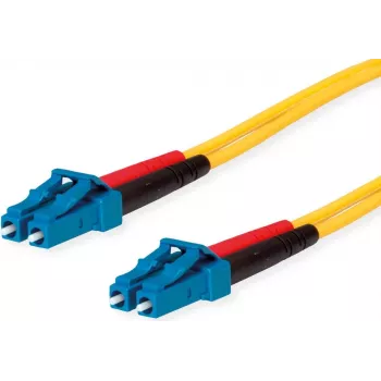 Telegärtner cable de fibra óptica LC a LC monomodo OS2 dúplex, 3 m, amarillo L00872A0002