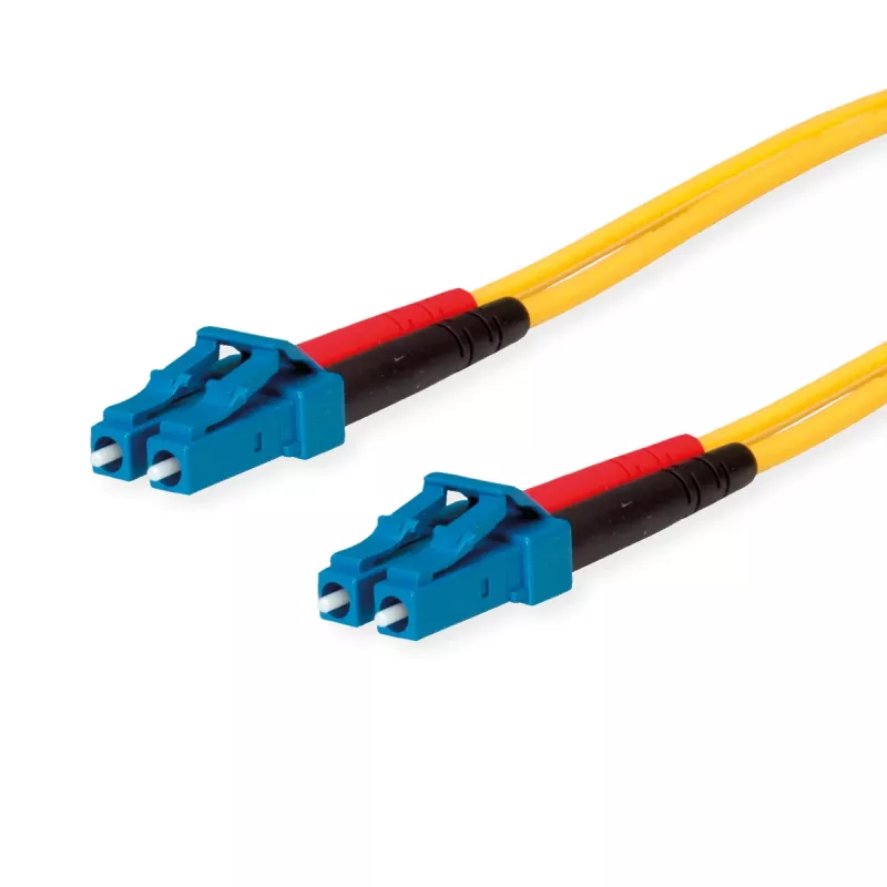 Telegärtner cable de fibra óptica LC a LC monomodo OS2 dúplex, 3 m, amarillo L00872A0002