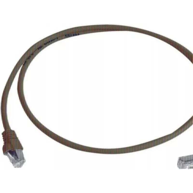 Telegärtner cable de red Cat 6A S/FTP, PiMF, azul, 2,0 m, un extremo en ángulo L00001A0159