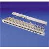 TELEGÄRTNER MPP16-HS Panel de parcheo modular de 16 puertos, 1U, gris claro RAL 7035 J02022A0050