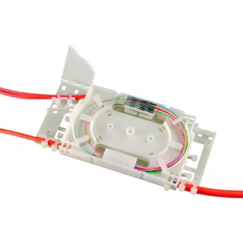 TELEGÄRTNER Caja de empalme de fibra óptica con cassette de empalme H02050A0077