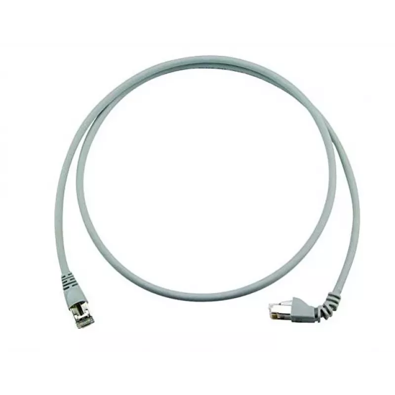 Telegärtner MP8 FS 500 LSZH-2.0 Cable de parcheo Cat6a S/FTP, RJ45 a RJ45, 5 m, gris L00001A0199