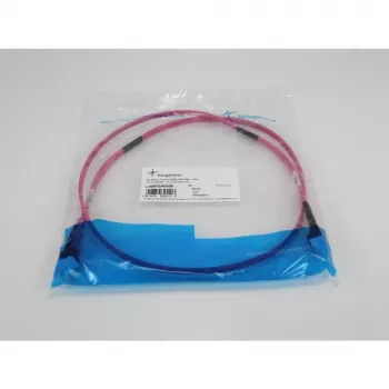Telegärtner Cable de parcheo de fibra óptica multimodo OM4 LC a LC de 1 m, violeta