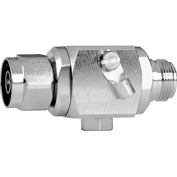 Telegärtner Protector contra sobretensiones tipo N con tubo de descarga de gas, 90 V, 1,5 GHz, 50 Ω, IP67 J01028A0034