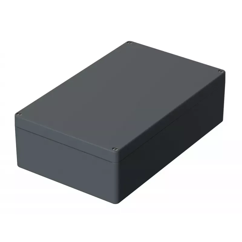 BOPLA Euromas P Carcasa universal 400 x 250 x 121 mm poliéster gris plata RAL 7001 4355000
